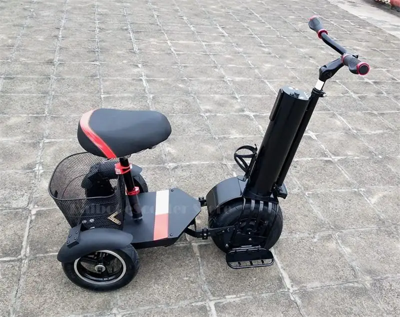 Daibot 3 Wheel Electric Scooter Self Balancing Scooters 10 Inch 500W 60V Portable Electric Unicycle Scooter For Adults           (25)