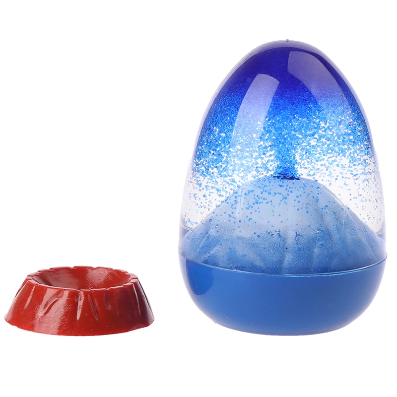 

Creative Imitation Volcanic Eruption Beautiful Floating Sand Oil Spilled Drop Ornaments Kids Toy Hourglass Timer Birthday Gifts