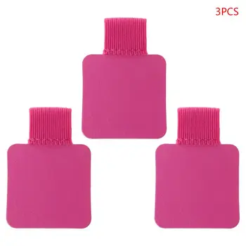 

3pcs Square Self-adhesive Leather Pen Clip Pencil Elastic Loop For Notebooks Journals Clipboards Pens Holder M5TB
