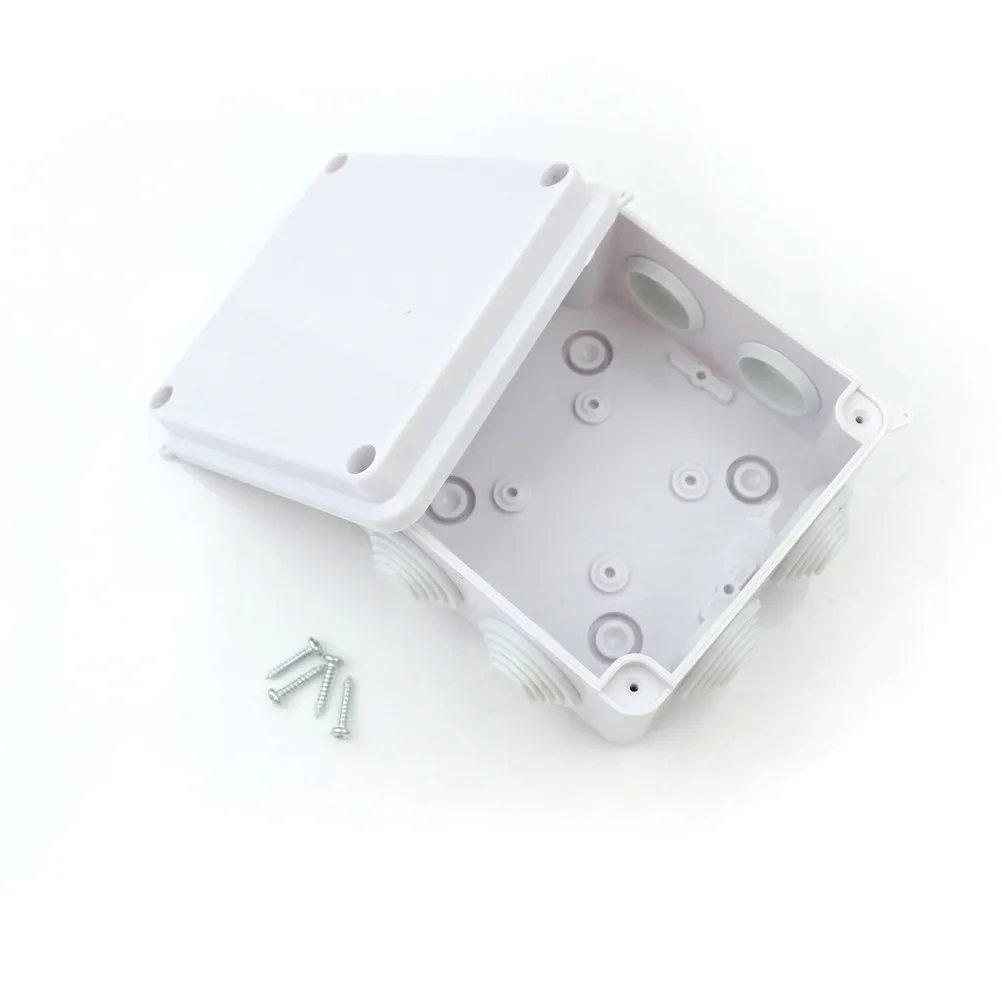 100*100* 70mm Waterproof IP65 ABS Junction Box Electrical Project Box Enclosure Instrument Case Wiring Connection Box