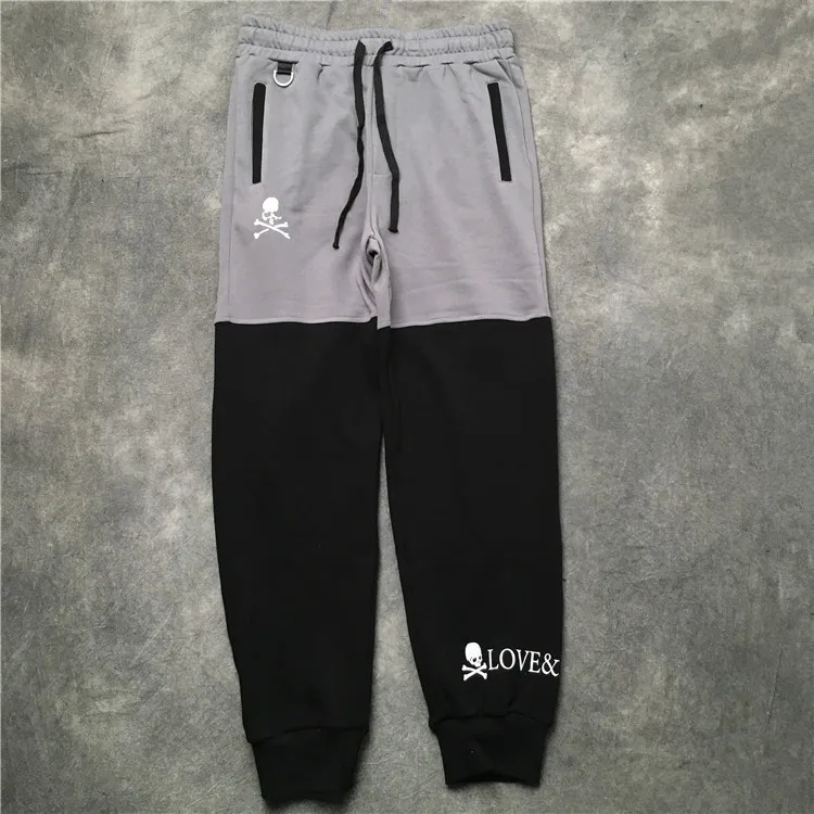 2 Высокая Новинка, новинка, роскошные 19ss, Mastermind, Череп, монстр, в полоску, удобные, классические, с рисунком Пейсли, 4 белые брюки, тренировочные брюки в повседневном стиле# N3 - Цвет: 2