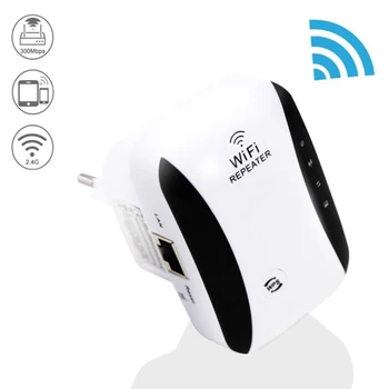 

2.4GHz 300Mbps Router Mini Business Stable Portable Wireless Wifi Repeater Network Office Multifunction Extender Booster Bedroom