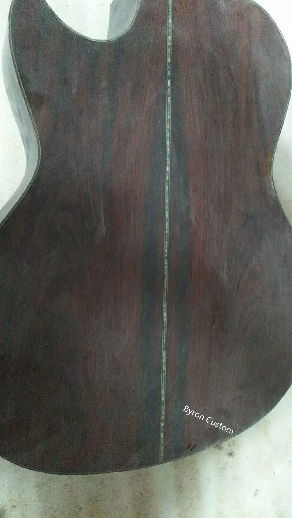 Сделанная вручную гитара AAAA из цельного дерева под заказ cocobolo гитара с одним разрезом акустическая электрогитара