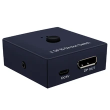 Aliexpress - DP Bi-Direction Switch Displayport Splitter 1X2 / 2X1 for Two-Way Switcher Between Computer and Monitor DP Kvm