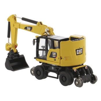 

1/87 Caterpillar CAT M323F Railroad Wheeled Excavator Engineer Vehicle Car Model