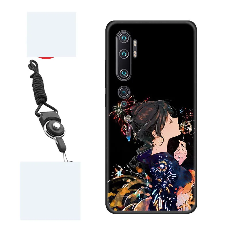На заказ xiaomi mi note 10 чехол s Чехол Мягкий силиконовый против царапин xiaomi mi note 10 Pro задняя крышка матовый тонкий чехол для xiaomi