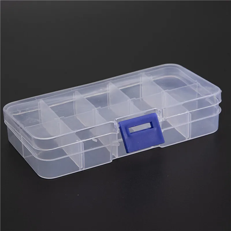 

Portable 5/10/24/36 Slots Baits Fishing Lure box Minnow Lures Hook Tackle Box Storage Case Organizer Multifunctional