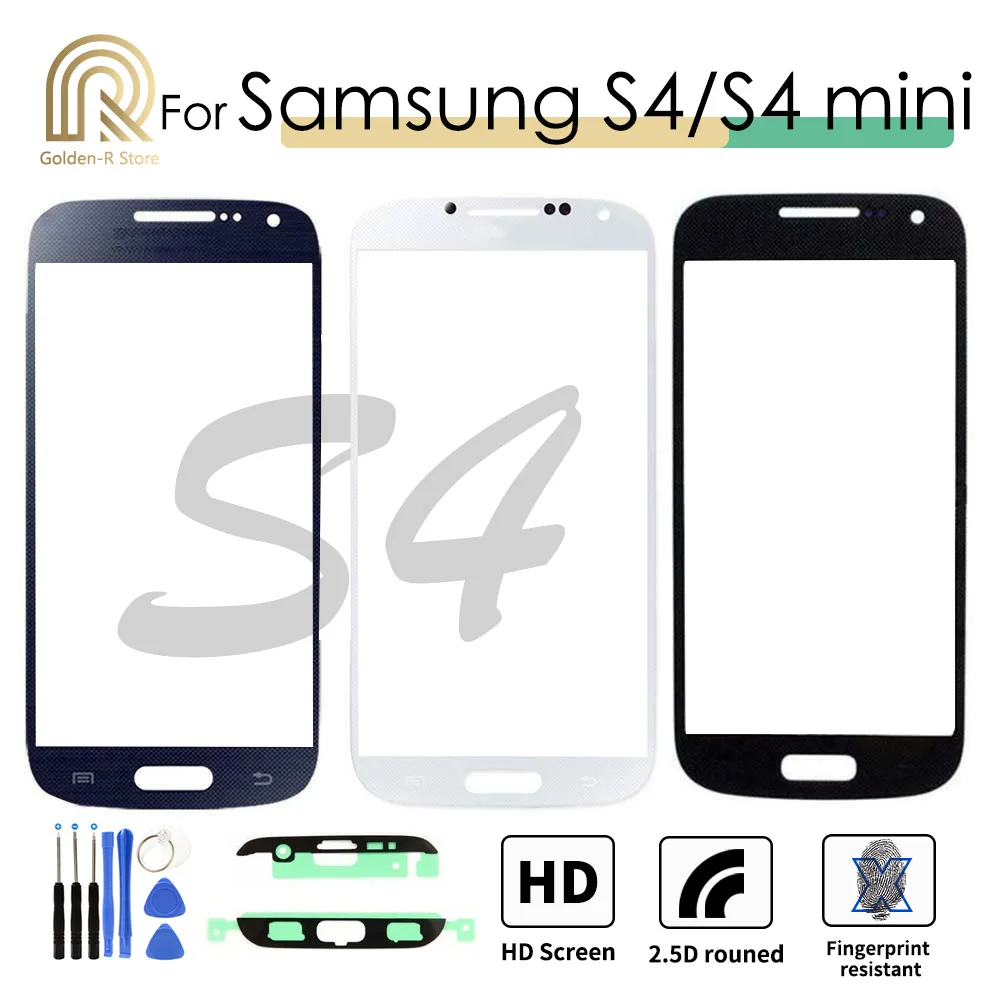 Оригинальное Переднее стекло Замена объектива для samsung Galaxy S3 S4 S5 внешняя