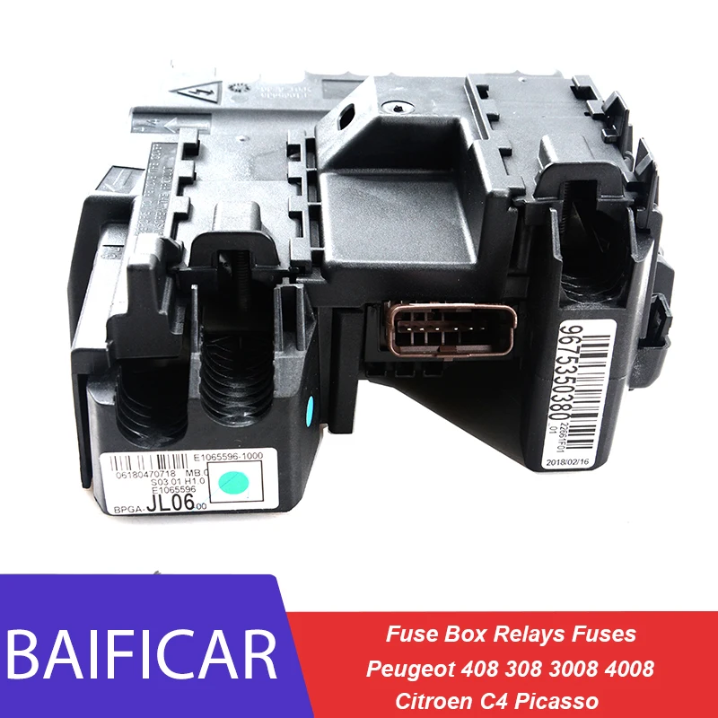 Новые оригинальные предохранители Baificar E1065596 9675350380 для Peugeot 408 308 3008 4008 Citroen C4 Picasso |