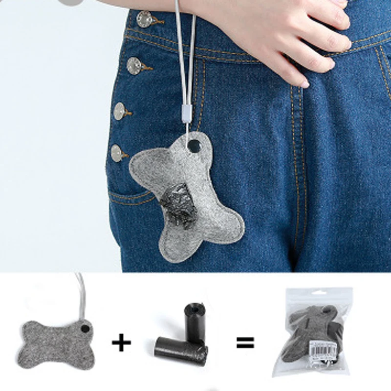 

Dogs Pick up Bag Outdoor Pet Garbage Bags Can Be Replaced By Portable Plastic bags Walking Dogs Cleaning Bags Eco-Friendly