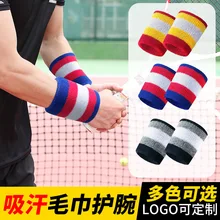 Бегущий браслет, спортивный, впитывающий пот, фитнес, защита для запястья, защитная одежда для мужчин и женщин, наружное полотенце для пота, Cu