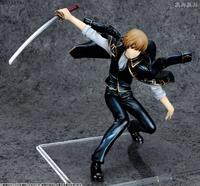 15 см Gintama Sougo Okita Turmoil версия модели ПВХ драгоценный камень Серебряная Душа