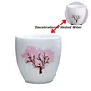 Creative Japanese Magic Sakura Teacup Hot Cold Temperature Discoloration Color Changing Tea Cup Flower Ceramic Kung Fu Tea Set ► Photo 1/6