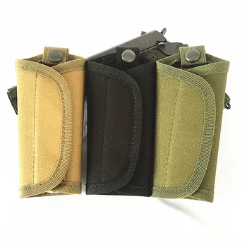 

EDC Tactical Molle Key Pouch Wallet Keychain Holder Car Key Purse Folding Small Pocket Military Outdoor Hunting Waist Belt Bag