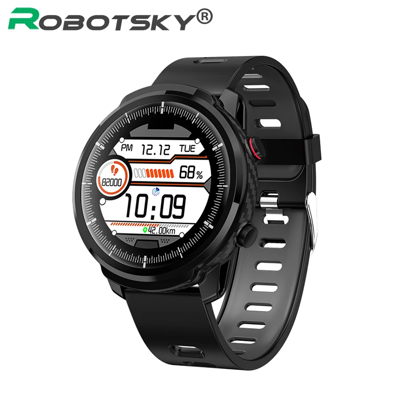 

L3 Bluetooth Smart Watch Men IP67 Waterproof Heart Rate Monitor Fitness Tracker Smartwatch With Blood Pressure Watches PK L5 L8