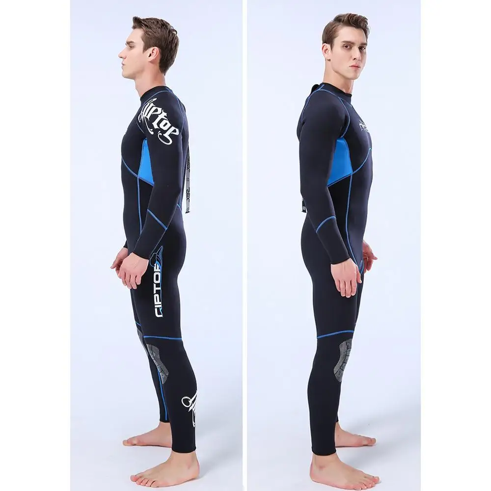 Мужские Гидрокостюмы термокостюм рукава 3 мм неопреновый Молодежный взрослый