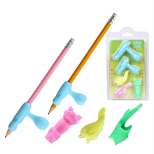 5 шт. помощь детям контроль карандаш пишущий карандаш инструменты эргономичная осанка инструменты коррекции насадка на карандаш ручка для письма