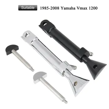 

Motorcycle Adjustable Kickstand Side Stand Support For YAMAHA Star Vmax 1200 VMX1200 1985-2008 2003 2004 2005 2006 2007 Black