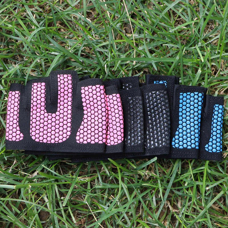 1Pair Anti-skid Gym Gloves Breathable Body Building Exercise Training Sports Fitness Gloves Men&Female Crossfit Exercise Sports (10)