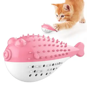 

Pet products cat toys Cat Toothbrush Catnip Toys Cleaning Kitten Toy