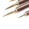 3pcs/set Metal Weasel Hair Brush Pen Hook Line Paint Brush Chinese Calligraphy Brush Art Oil Painting Brush 6
