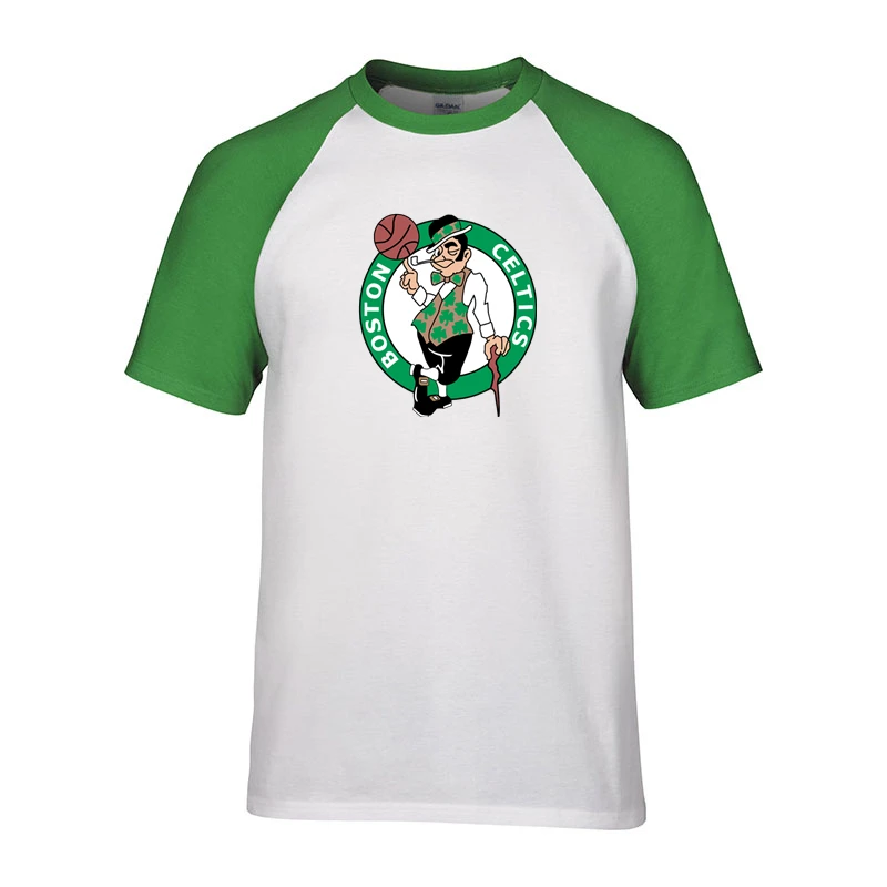 Футболка Celtics, новая модная мужская летняя Бейсбольная Футболка Boston, милая хлопковая летняя футболка в стиле хип-хоп, повседневные топы, футболки, уличная одежда