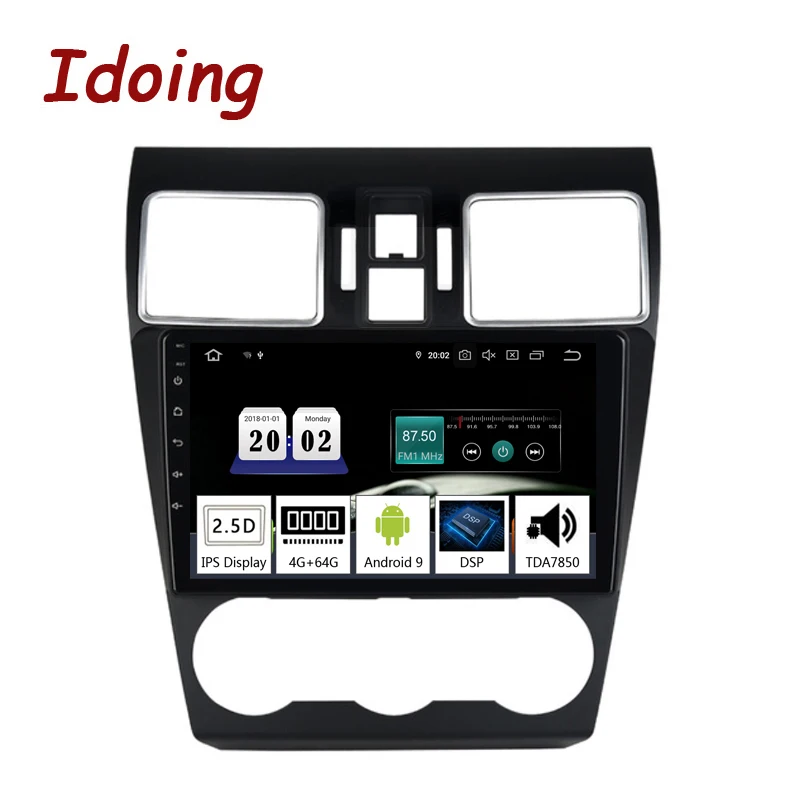 Best Idoing 9"Car Android9.0 Radio Multimedia Player For Subaru WRX 2016-2019 PX5 4G+64G Octa Core GPS Navigation 2.5D IPS TDA 7850 0 Best Idoing 9"Car Android9.0 Radio Multimedia Player For Subaru WRX 2016-2019 PX5 4G+64G Octa Core GPS Navigation 2.5D IPS TDA 7850 0