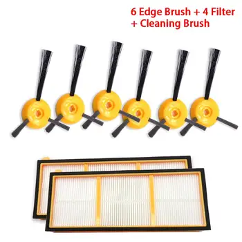 

Vacuum Cleaner Filter Side Brushes Sweeper Accessories Yellow For Shark Side Brush Vacuum Cleaner Filter Dusting Brush