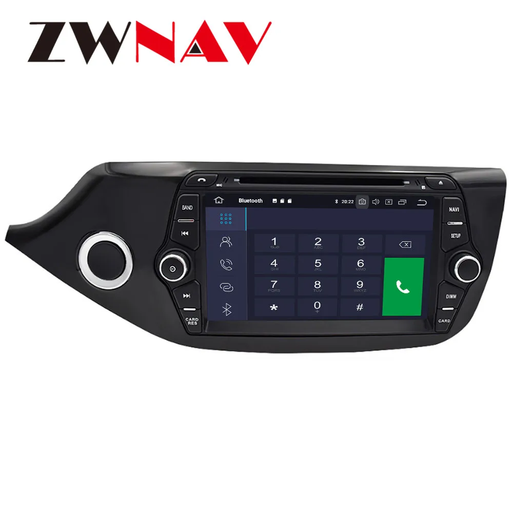 Android 9 gps навигация автомобильное радио dvd-плеер для KIA CEED 2013- автомобильный радиоприемник головное устройство камера мультимедийный плеер