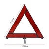 Car Emergency Breakdown Warning Triangle Red Reflective Safety Hazard Car Tripod Folded Stop Sign Reflector cinta reflectante ► Photo 3/6