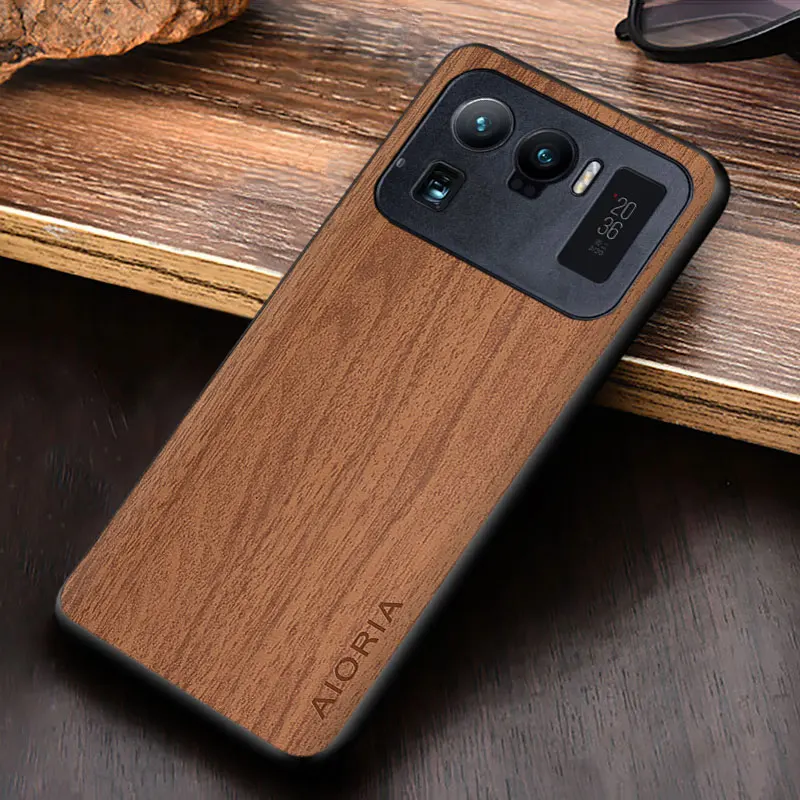 Чехол под дерево для Xiaomi Mi 11 Ultra mi pro мягкие ТПУ Силиконовые жесткие