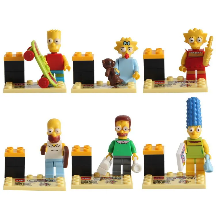

JLB Simpson Building Blocks 3D9901-06 Assembled Building Blocks Children's Educational Toys Wholesale Direct Factory Price