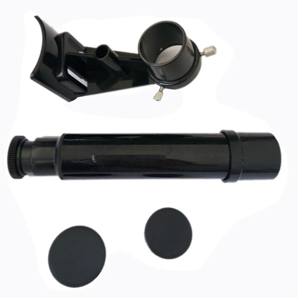 5 X 24 Astronomical Telescope Finder Scope Optical Viewfinder Sight with Black Crosshair Monoculars