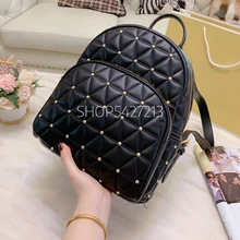 New high-end luxury shoulder bag female designer brand trend backpack