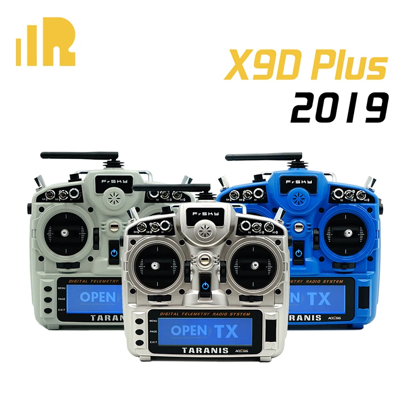 Оригинальный передатчик FrSky 2019 Taranis X9D Plus 2 4G 24CH D16 с приемником X8R выбор