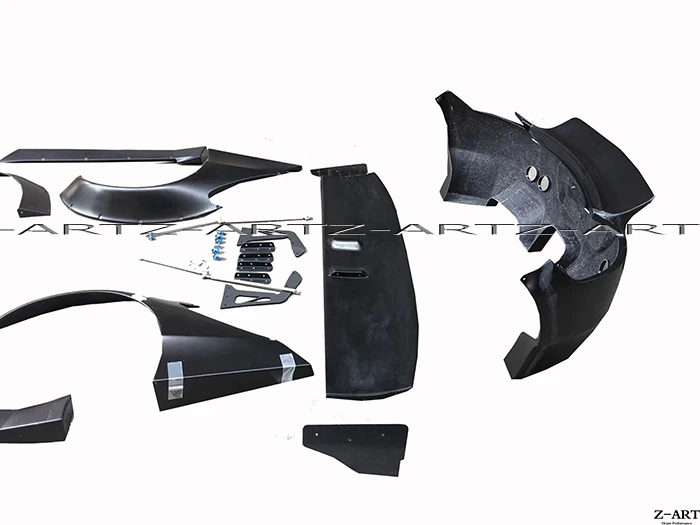 2005-2011 Z-ART для Porsche Cayman Rocket body kit широкий обвес для Porsche 987 Boxster Cayman tuning body kit
