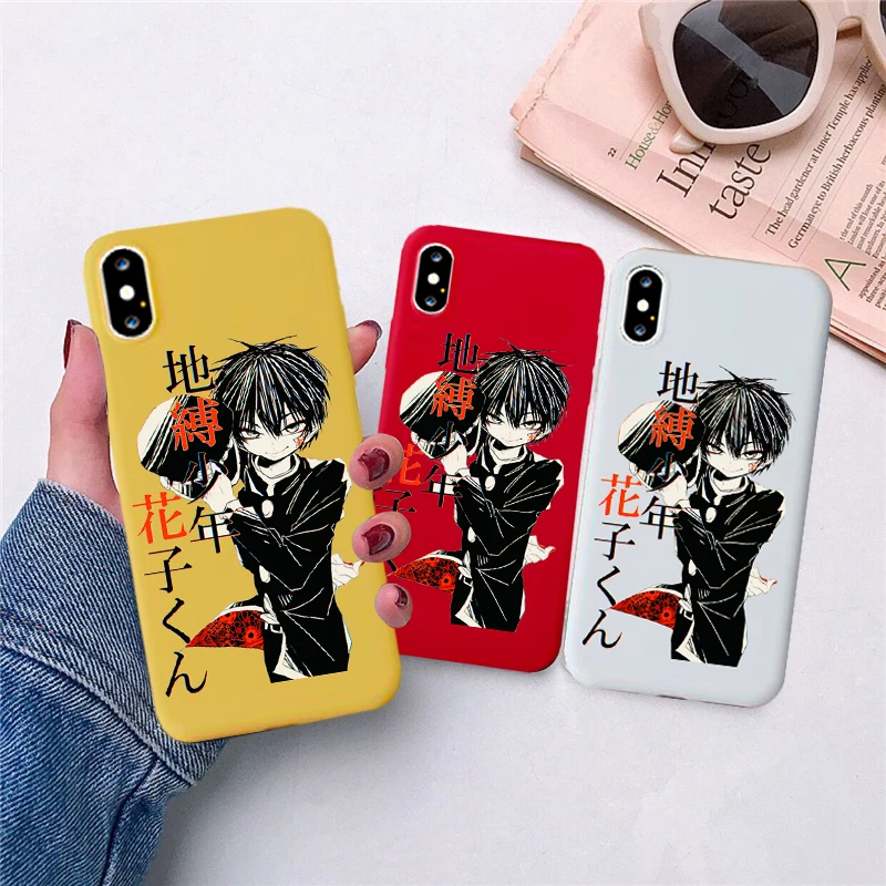 Японский мультяшный чехол с унитазом Hanako Kun силиконовый мягкий для телефона IPhone 11