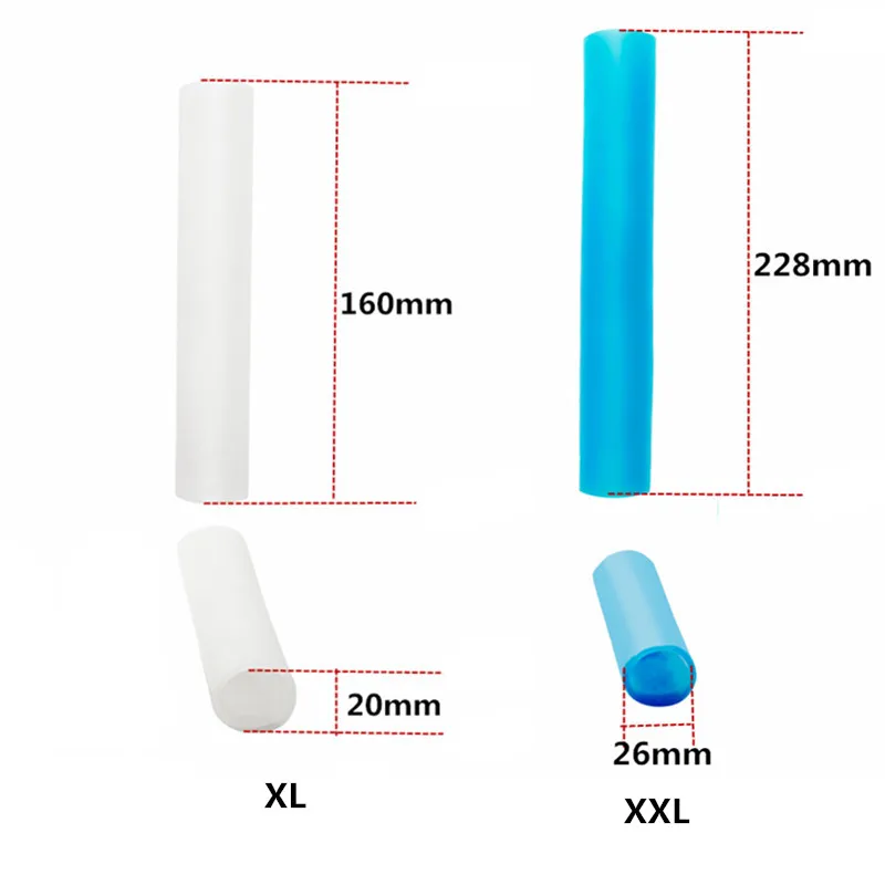 Silicone Sleeve Stretcher Pump ADS Enlargement Anti-turtle Jelqing