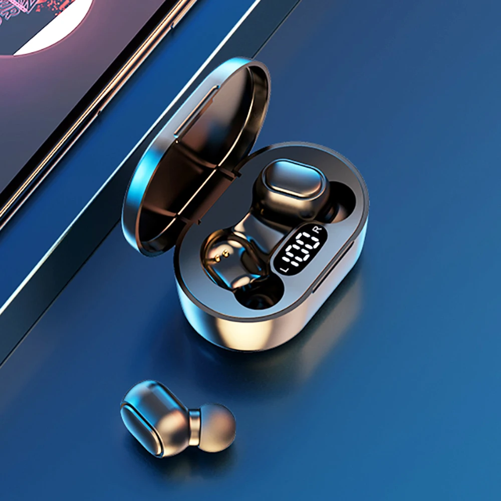 A7S TWS беспроводные наушники Bluetooth водонепроницаемый светодиодный экран с