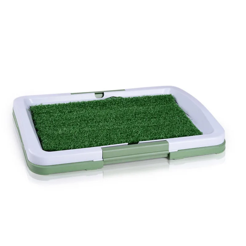 

New Style Pet Toilet Three-Layer Lawn Dog Potty Tray Green Pet Dog Potty Tray Factory Direct