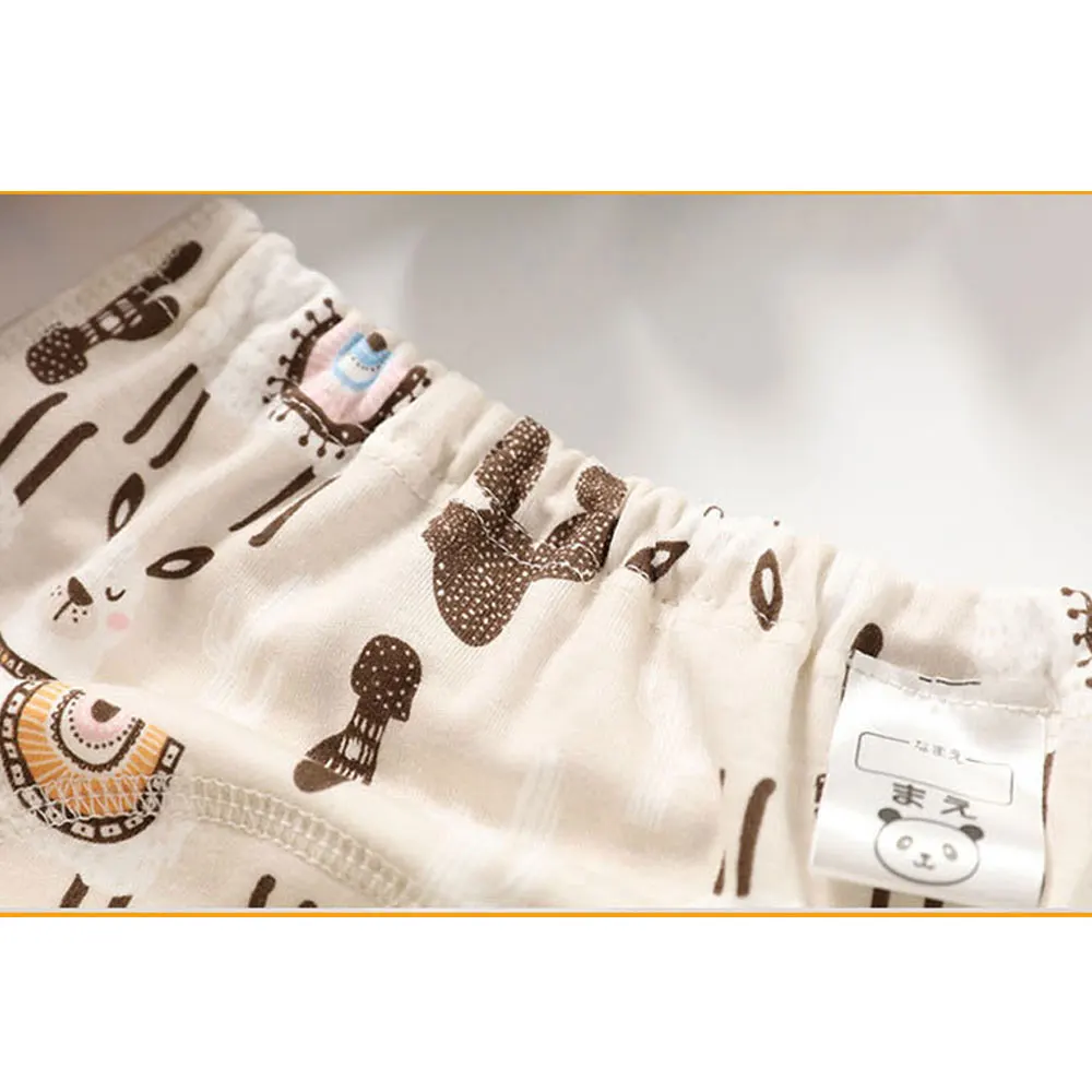 4 pcs Baby Diaper Reusable Nappy Baby Training Pants 4 Layers Washable Diapers Cotton Learning Pants Kids Wear