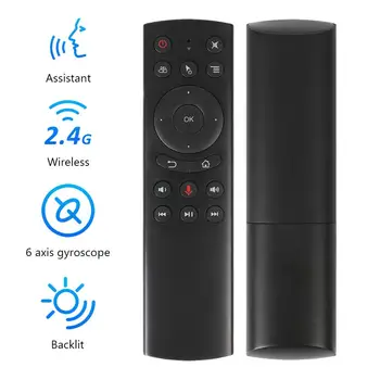 

G20S 2.4G Wireless Air Mouse Gyro Voice Control Sensing Universal Mini Keyboard Remote Control For PC Android TV Box