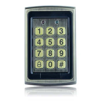

RFID Metal Access Control Keypad Waterproof Rainproof Cover Outdoor Door Opener Electronic Lock System