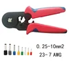 Tubular Terminal Crimper 0.25-10mm 23-7AWG Electrical Crimping Pliers Hand Tools Set HSC8 6-4 1