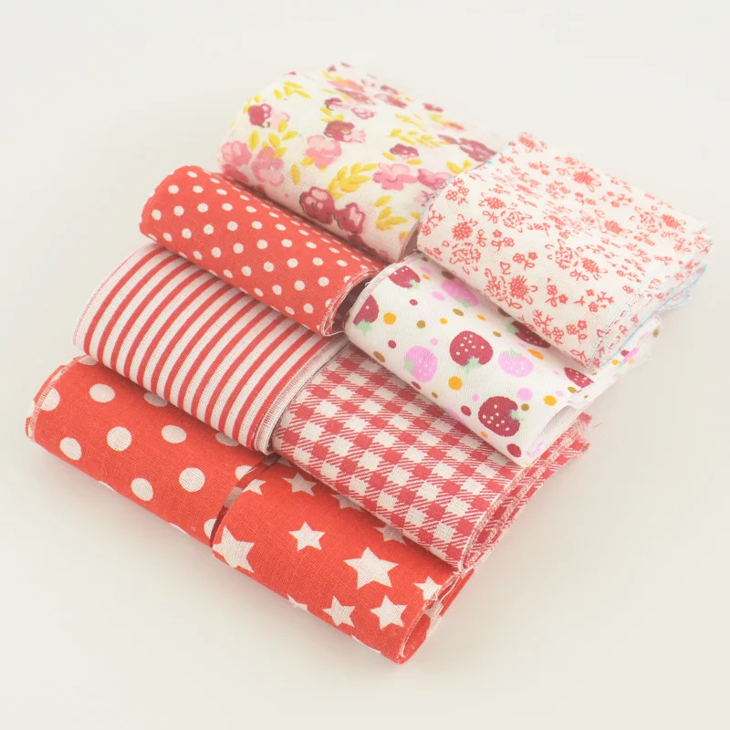 Полоски желтые из 100% хлопчатобумажной ткани тематические наборы 5 см x 100 7 шт./лот