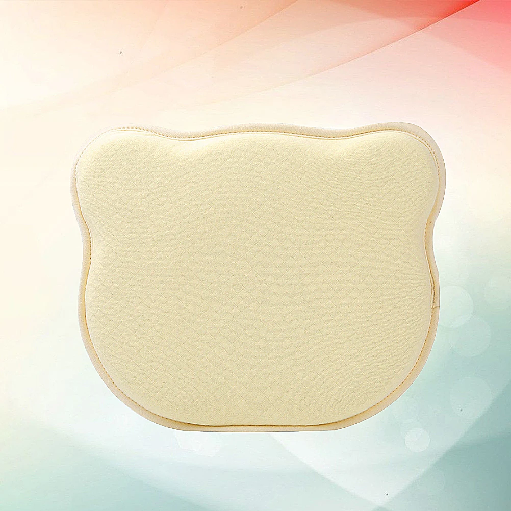 26x23x3,5 см Чистый хлопок Съемная подушка памяти моющаяся Подушка с эффектом памяти для младенцев От 0 до 1 года(лампа с медведем желтый