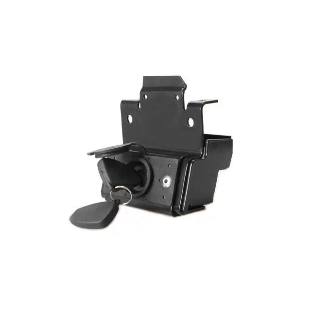Замки и оборудование для Jeep Wrangler JK 2007- Автомобильная Противоугонная защелка капота блокировка крышки двигателя ключ для Jeep Wrangler JK - Цвет: Черный