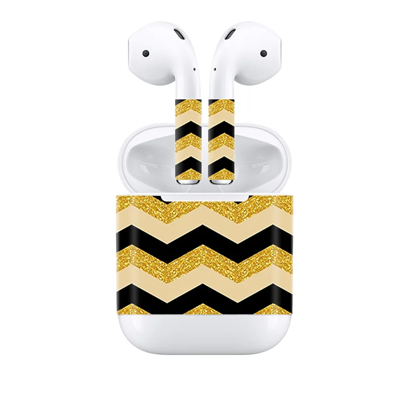 Для AirPods Skins наклейка Съемная клейкая декоративная переводная картинка на кожу