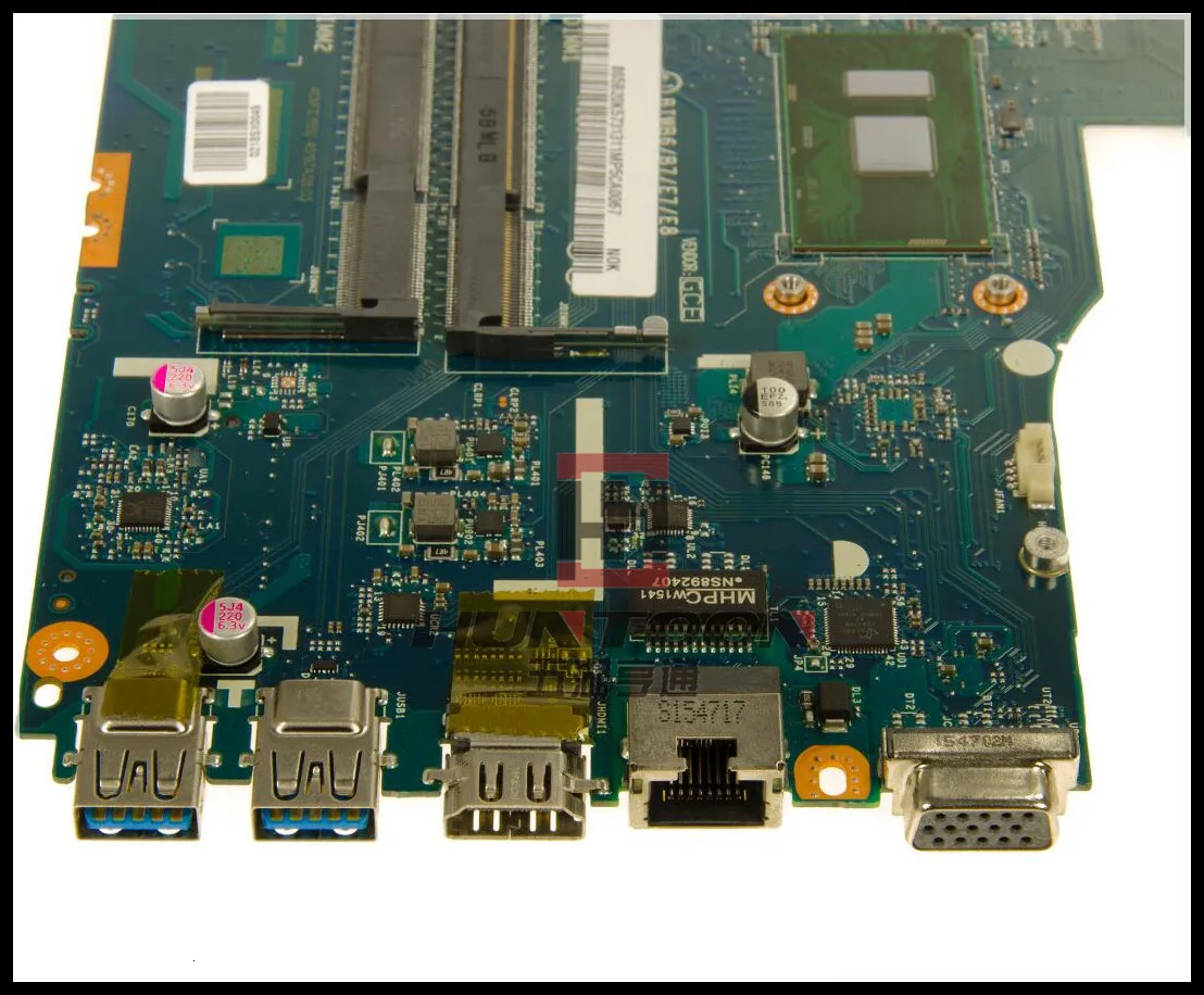 FRU: 5B20K57313 для lenovo B51-80 материнская плата для ноутбука BIWB6/B7/E7/E8 LA-D102P SR2EU I3-6100U полностью протестирована