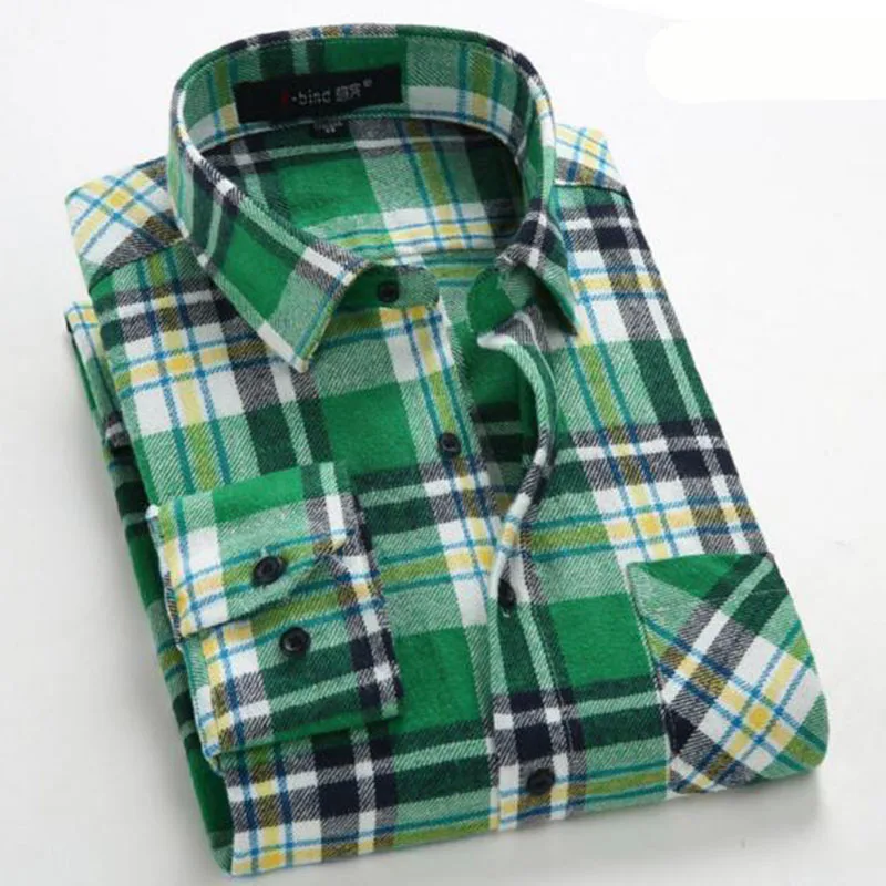 Мужские рубашки с длинными рукавами в клетку с принтом Camisa, высокое качество, однобортные модные рубашки Vestido